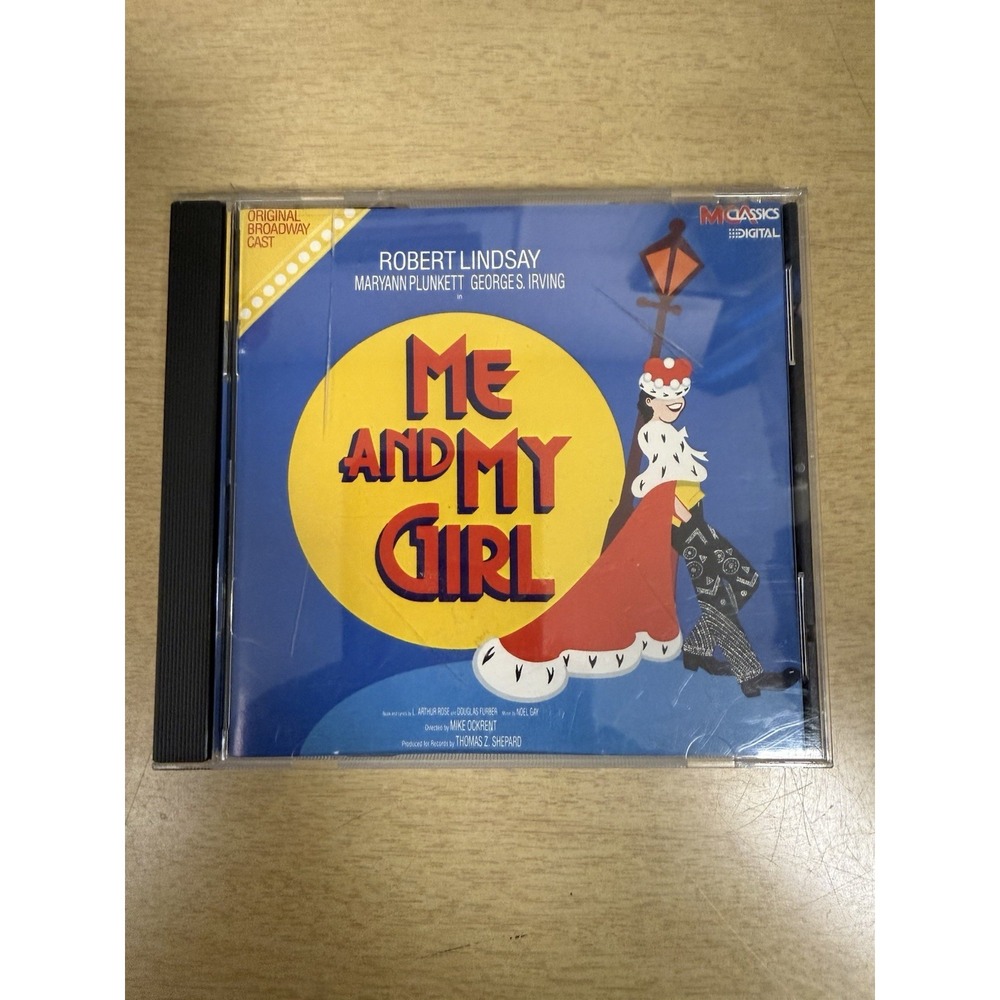 Me And My Girl Original Broadway Cast Recording Soundtrack CD Robert Lindsay